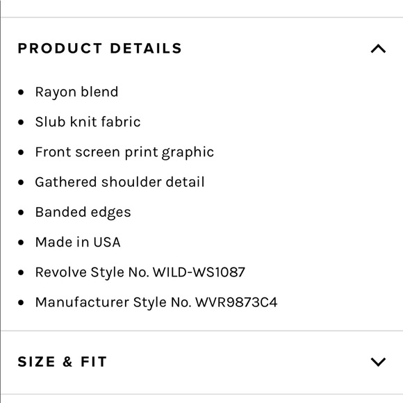 WILDFOX Couture Wallflowering Mia Long Sleeve Crop Graphic - Picture 11 of 11